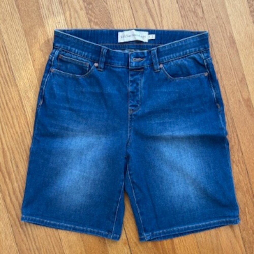 Soft Surroundings Denim Shorts Size Medium
